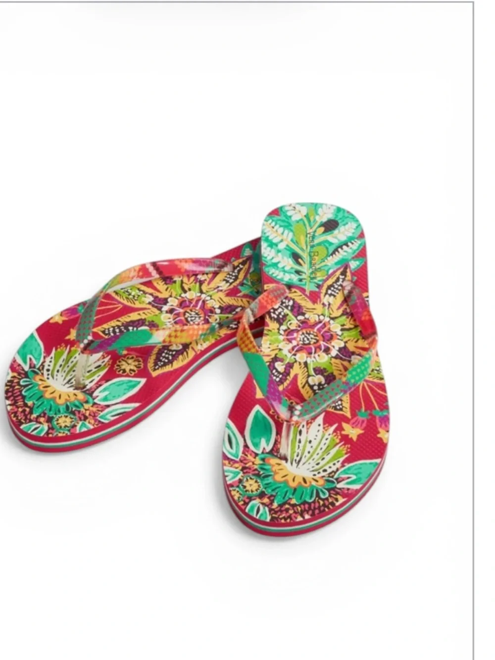 Vera Bradley Women's Flip Flop in Pattern Rumba Size Medium (7-8) NWT